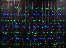 Світлодіодна гірлянда штора Curtain 3х2 метри, 500 LED, колір RGB