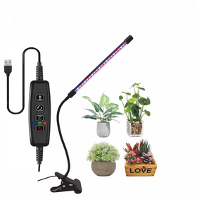 Фітолампа для рослин світлодіодна з таймером Mezher від USB