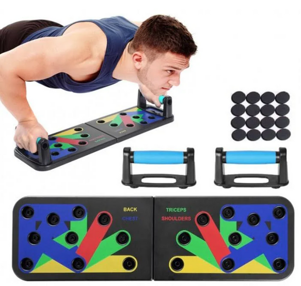 Дошка для віджимання JT-006 foldable push up board для всіх груп м'язів