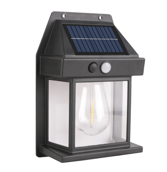 Вуличний світильник на сонячних батареях SOLAR WALL LAMP K-888 / Акумуляторний ліхтар / Лед світильники