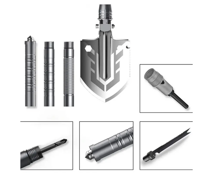 Лопата мультитул Survival складана