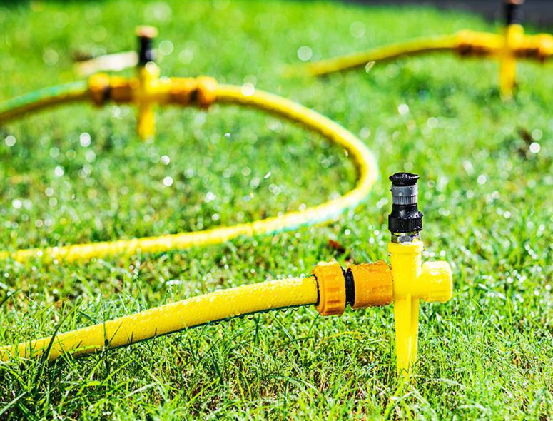 Садовый спринклер, разбрызгиватель с вращением на 360 система полива Lawn Water Sprinkler