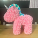 Единорог из роз 38см 3D Flower Unicorn Оригинальный подарок девушке в подарочной упаковке