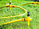 Розбризкувач садовий обертовий на 360 Lawn Water Sprinkler Комплект