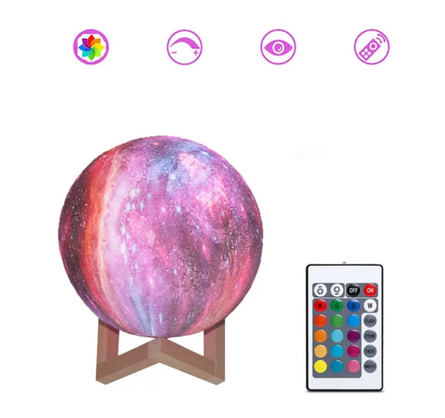 Настольный светильник Magic 3D COLOR Moon Light