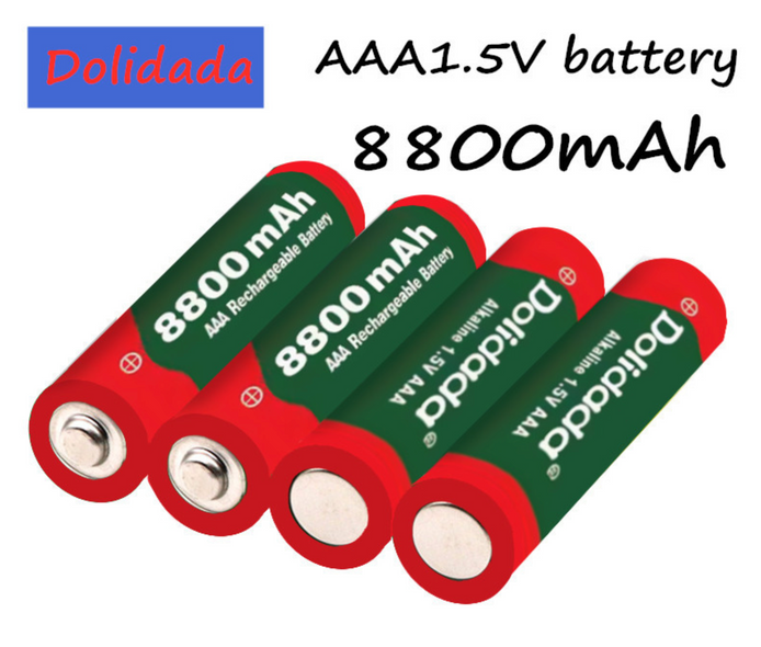 Акумулятори міні пальчикові AAA 8800 mAh 1,5V Dolidada - 1 шт