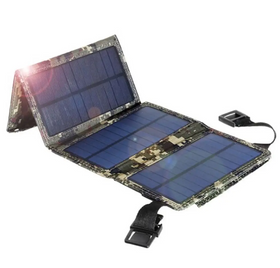 Портативна батарея Solar Power Bank 14w 5V 1A Сонячний зарядний пристрій + контролер + USB