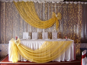 Світлодіодна гірлянда штора Curtain 3,5х1,5 метра, 500 LED, колір жовтий