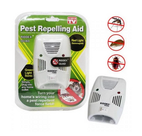 Електронний відлякувач гризунів та комах Pest Repelling Aid, електромагнітний відлякувач комах