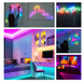 Гибкий неон Light Strip 5м RGB 12V 6*12 mm, пульт, Bluetooth управление - QR-код для телефона