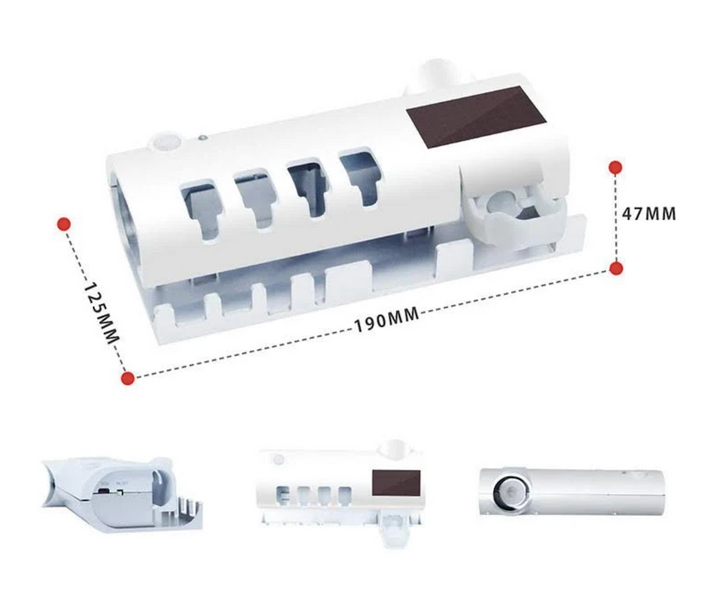 Тримач УФ стерилізатор для зубної пасти та щіток Toothbrush Sterilizator