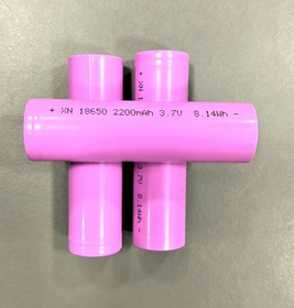Акумулятор XN 18650 2200mAh 3.7V рожевий (Original)