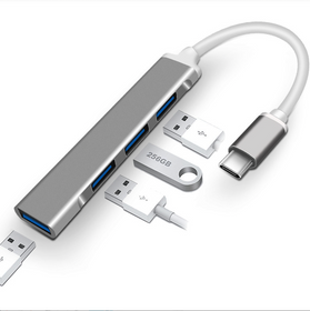 USB-хаб HUB 4 порта USB2.0/USB3.0/HDMI/USB-C