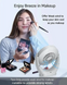 Косметическое зеркало с подсветкой led - вентилятор 2в1 Cosmetic Mirror 30LED-3 режима света, USB ICN