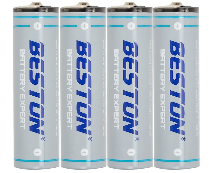 Аккумуляторные батарейки Beston AA USB Type-C 1.5 V 1460 mAh Li-ion (2AC-60) 4 шт.