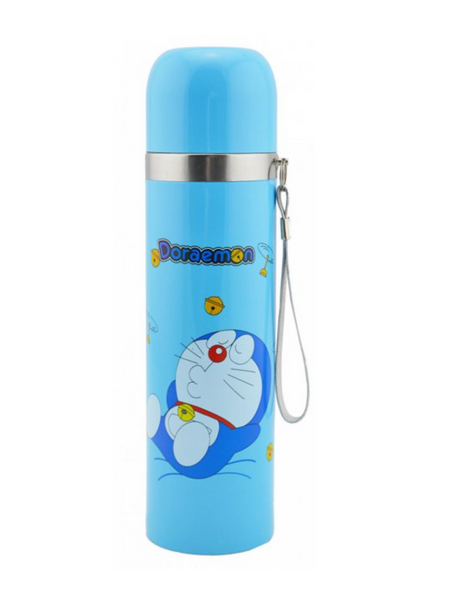 Детский термос Doraemon GB/T2332-97 500мл металлический Blue