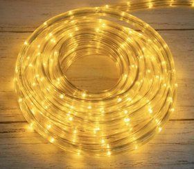 Готовий Набір Дюралайта Жовтий10м ( реальні 8м ) led, 2-жили, ⌀11мм, IP65 Кратність різання 2м