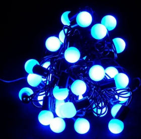 Світлодіодна гірлянда кулька 28Led, 23мм - Синій