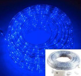 Готовий Набір Дюралайта Синій 10м ( реальні 8м ) led, 2-жили, ⌀11мм, IP65 Кратність різання 2м