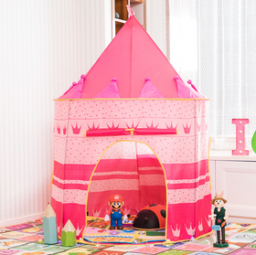 Дитячий ігровий намет Beautiful Cubby house ігровий Замок намет для малюків, для гри вдома та на вулиці Детская игровая палатка Beautiful Cubby house игровой Замок шатер для малышей, для игры дома и на улице pink