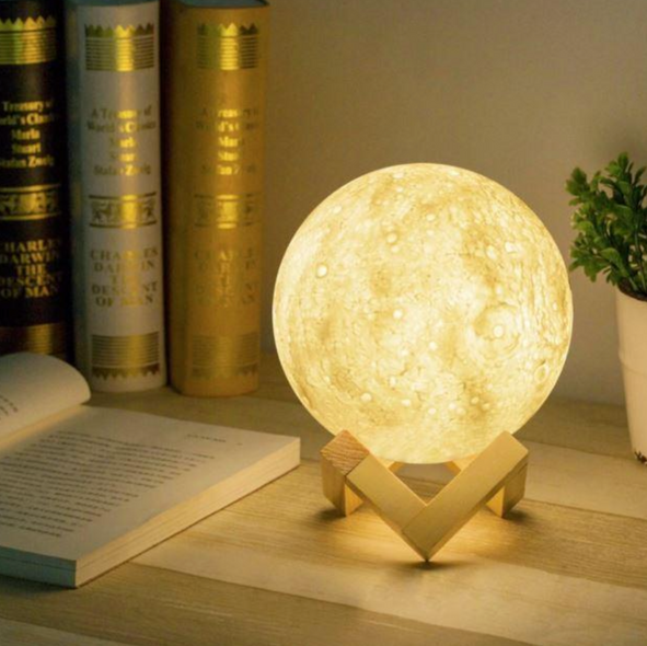 Лампа Місяць 3D Moon Lamp настільний світильник місяць Magic 3D Moon Light