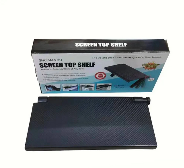 Регулируемый держатель подставка над телевизором Screen top shelf