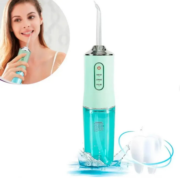 Ирригатор для полости рта USB 230 мл Portable Oral Irrigator / Портативный ирригатор для зубов