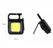 Ліхтарик світлодіодний водонепроникний для кемпінгу, риболовлі, скелелазіння, відкривачка для пляшок, з карабіном