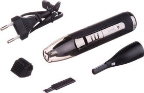 Тримір акумуляторна машинка для стриження волосся в носі вухах Geemy GM-3109 2 в 1