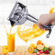 Соковыжималка ручная Hand Juicer для фруктов с зажимом / Универсальный пресс для фруктов