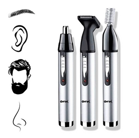 Тример Geemy Gm-3107 для видалення волосся з носа і вух для окантовки і підстригання брів