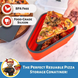 Силиконовая коробка для пиццы контейнер для хранения Сэндвичей Pizza Pack