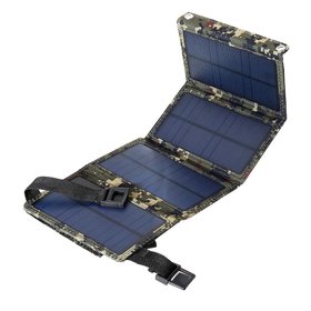 Складна сонячна панель Solar panel 20W 5V 1.5A з контролером та USB сонячна панель