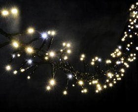 Уличная гирлянда магическая нить 240 Led (мерцает 30 Led) IP44 5м