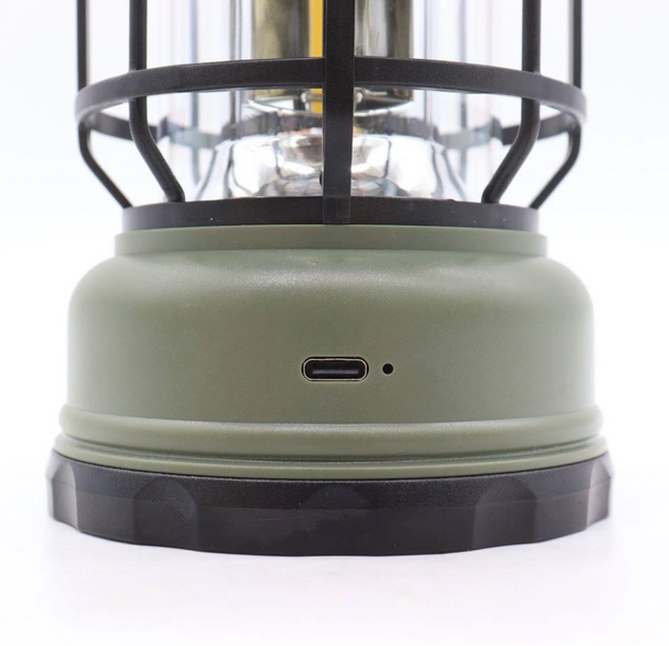 Підвісний ліхтар світильник USB, 1200mAh, K-20, Зелений / Кемпінговий акумуляторний ліхтарик