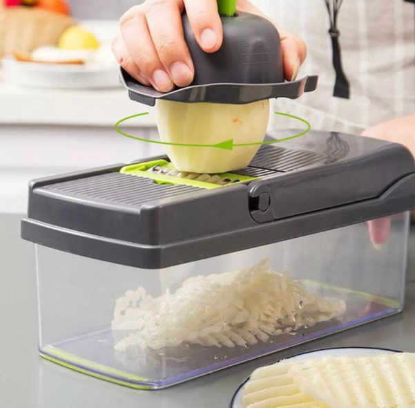 Овощерезка мультислайсер для овощей и фруктов 14 в 1 Vegetable Chopper