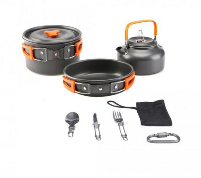 Набір посуду похідний cooking set GL-09