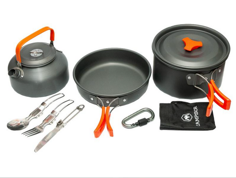 Набір посуду похідний cooking set GL-09