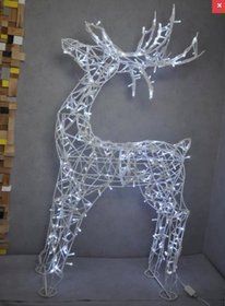 Уличные Led Фигуры Олень 180см из Гирлянды