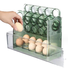 Контейнер для зберігання яєць 30 штук, лоток для яєць у холодильник