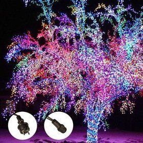 Гирлянда Уличная Нить String 800 Led, 45м, 2,2 мм, Мультик ( RGB )