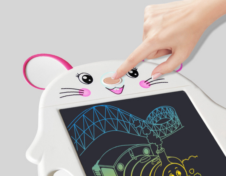 Дитячий інтерактивний планшет Writting Board Mouse Рожевий