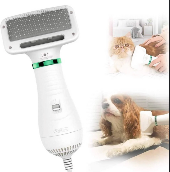 Фен - расческа для шерсти животных, груминг PET GROOMING DRYER