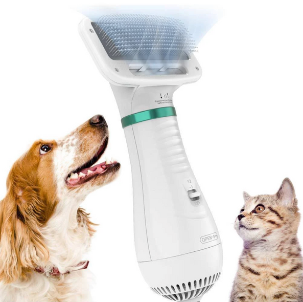 Фен - гребінець для вовни тварин, грумінг PET GROOMING DRYER