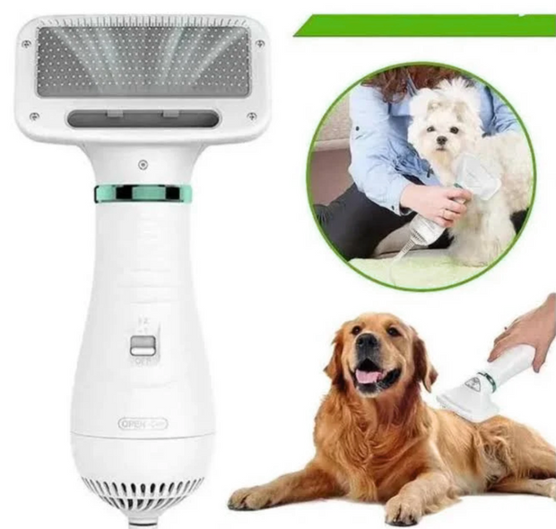 Фен - расческа для шерсти животных, груминг PET GROOMING DRYER