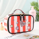 Косметичка Make up bag RED на блискавці з одним відділенням